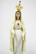 Load image into Gallery viewer, 25.5&quot; Our Lady of Fatima Virgin Mary Blessed Mother Catholic Statue Sculpture Vittoria Collection Made in Italy