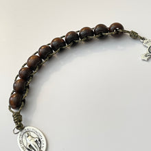 Load image into Gallery viewer, One Decade Ladder Wood Rosary | Pocket Rosary