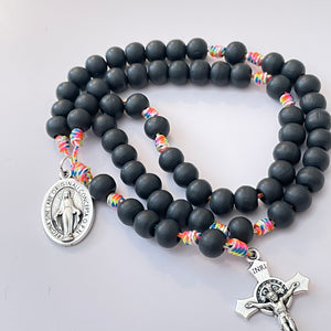 Wood Rosary | Multicolored