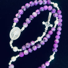 Load image into Gallery viewer, Royal Purple Rosary