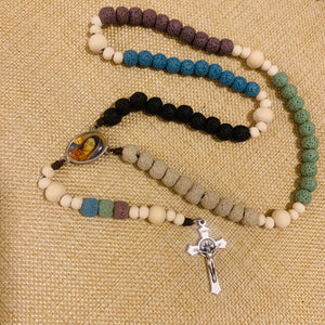 Personalized Coral Reef Cool Rosary