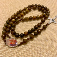 Load image into Gallery viewer, Holy Family Wood Rosary