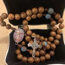 Load image into Gallery viewer, Jesus Crucified Wood Rosary