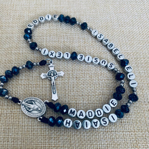Personalized Starry Night Rosary