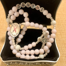 Load image into Gallery viewer, Personalized Fighting Cancer Rosary