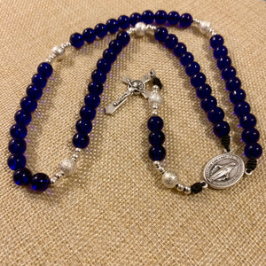 Royal Blue Rosary