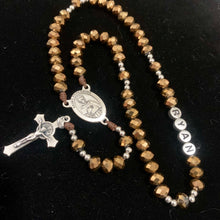 Load image into Gallery viewer, Personalized Triumphing Over Cancer Rosary
