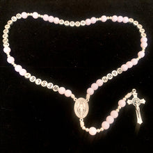 Load image into Gallery viewer, Personalized Lady Pink Rosary