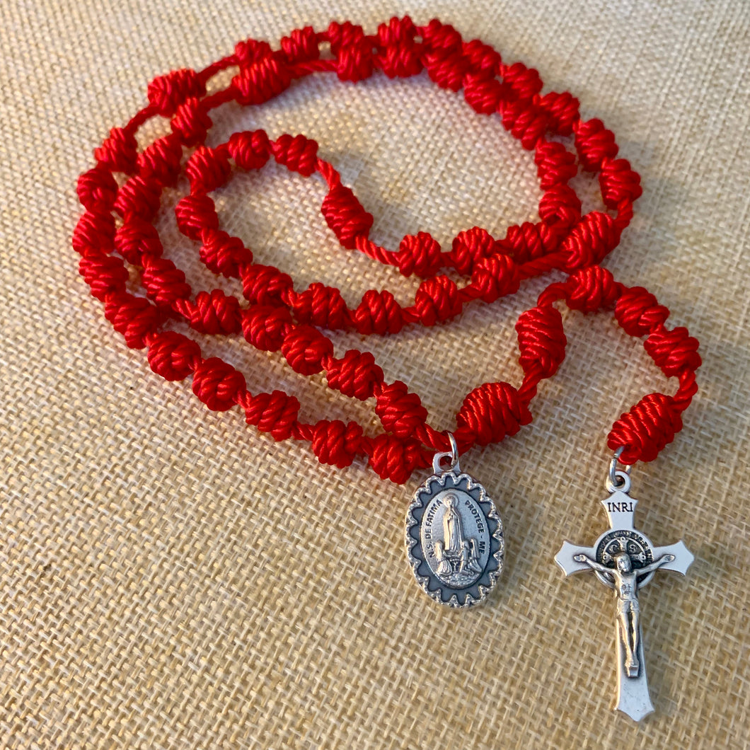 Our Lady of Fatima Rope Rosary