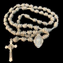 Load image into Gallery viewer, St. Maximilian Kolbe&#39;s Rope Rosary