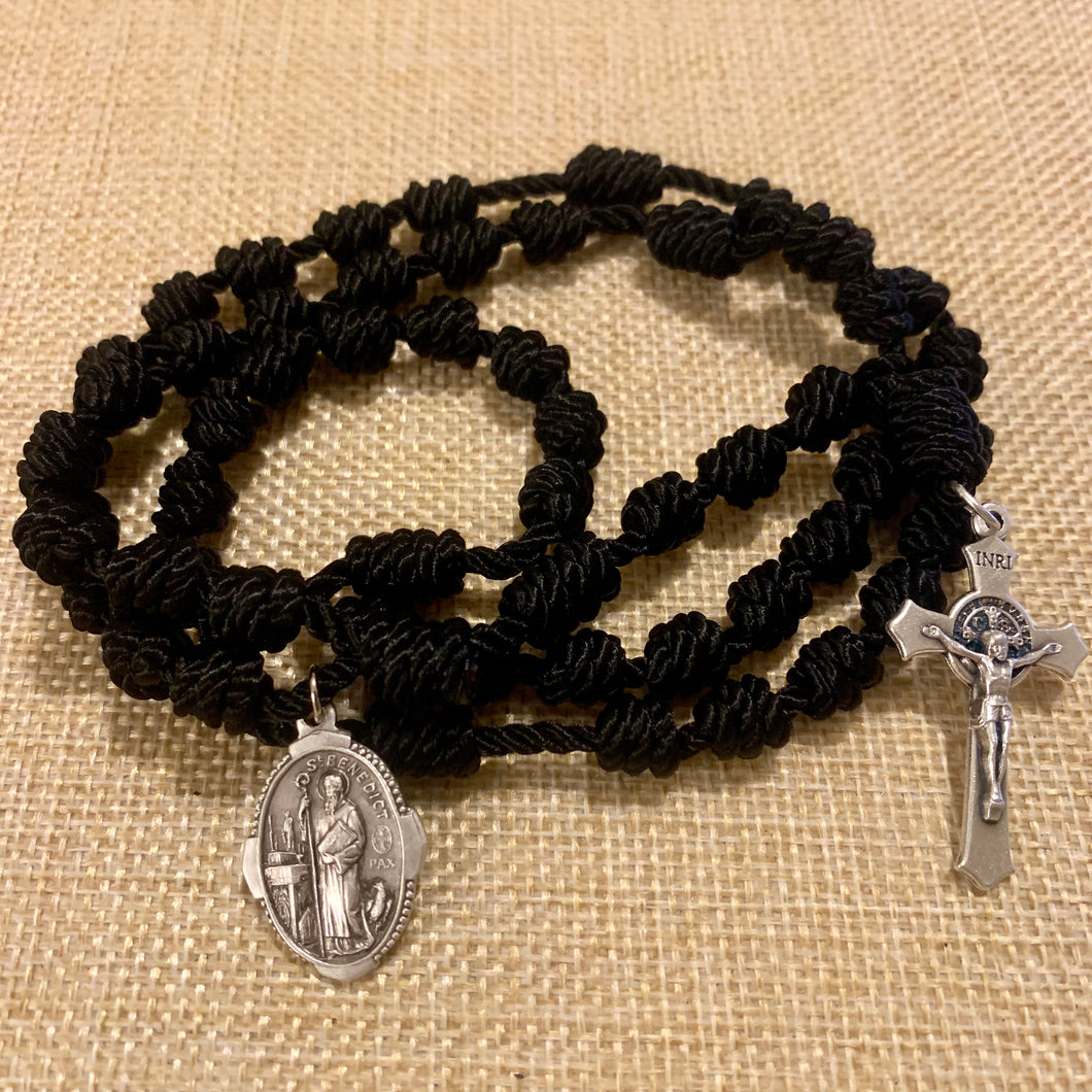 Benedictine Knotted Rope Rosary