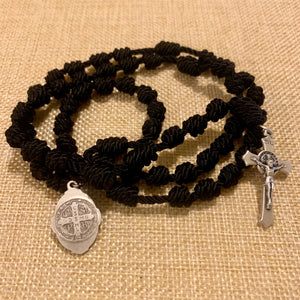 Benedictine Knotted Rope Rosary