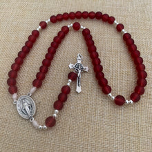 Load image into Gallery viewer, Ruby Red Rosary