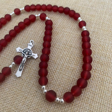 Load image into Gallery viewer, Ruby Red Rosary