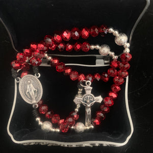Joyous Red Rosary