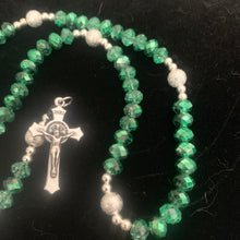 Load image into Gallery viewer, Emerald Green Rosary