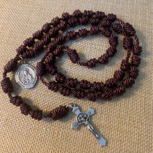 Load image into Gallery viewer, Scapular Rope Rosary