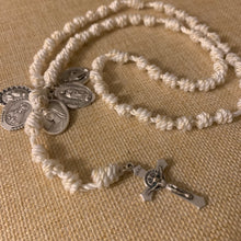 Load image into Gallery viewer, Marian Rope Rosary