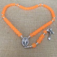Load image into Gallery viewer, Sunkist Orange Rosary