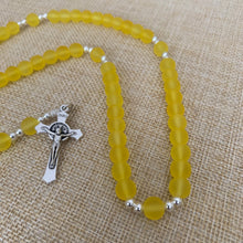 Load image into Gallery viewer, Sunlit Yellow Rosary