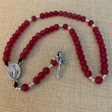 Load image into Gallery viewer, Fuchsia Pink Rosary