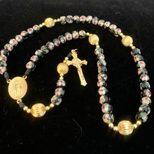 Load image into Gallery viewer, Our Lady&#39;s Black Rosary