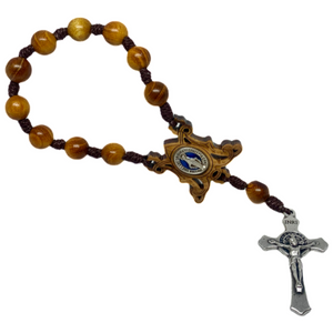 Miraculous Wood Rosary