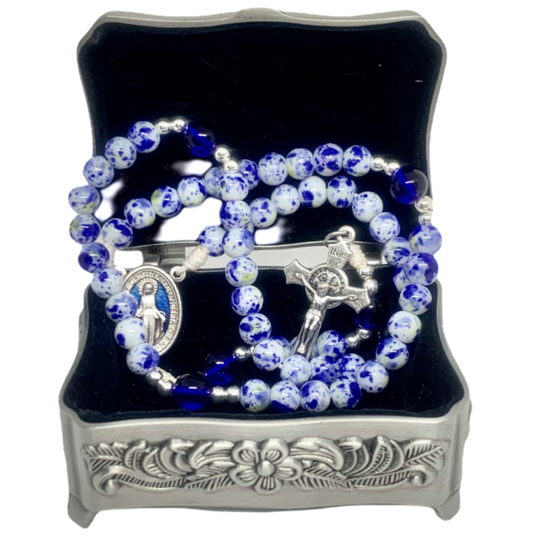 China Blue Rosary