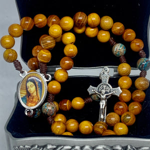 Guadalupe Wood Rosary