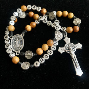 Personalized St. Benedict Rosary
