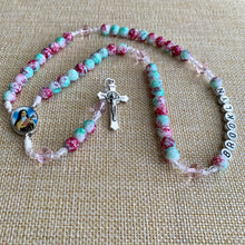 Load image into Gallery viewer, Personalized Cotton Candy Rosary