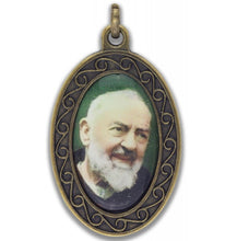 Load image into Gallery viewer, St. Padre Pío Pendant Necklace