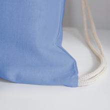 Load image into Gallery viewer, Cotton Drawstring Bag - carolina blue