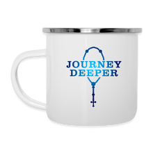 Load image into Gallery viewer, Journey Deeper Wide Mug Coffee/Soup/Ice Cream 12 oz. - white