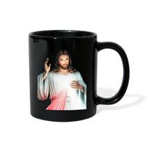 Load image into Gallery viewer, Divine Mercy Jesus Full Color Mug - black